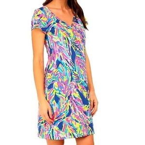Lily Pulitzer Palmira V-neck T-Shirt Dress
